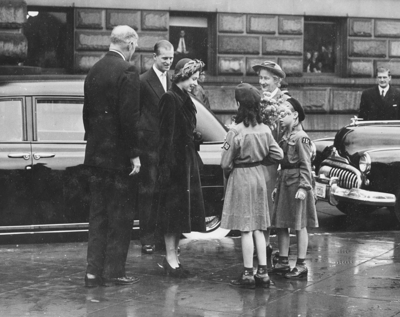 Meeting a future queen